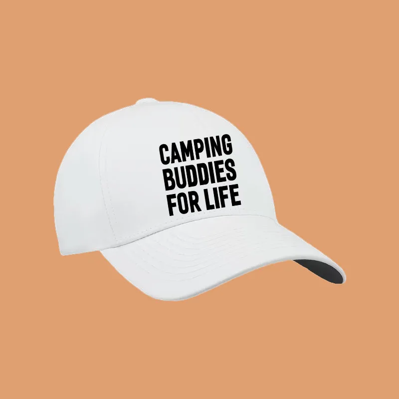 Camping Buddies For Life Camping Baseball Cap