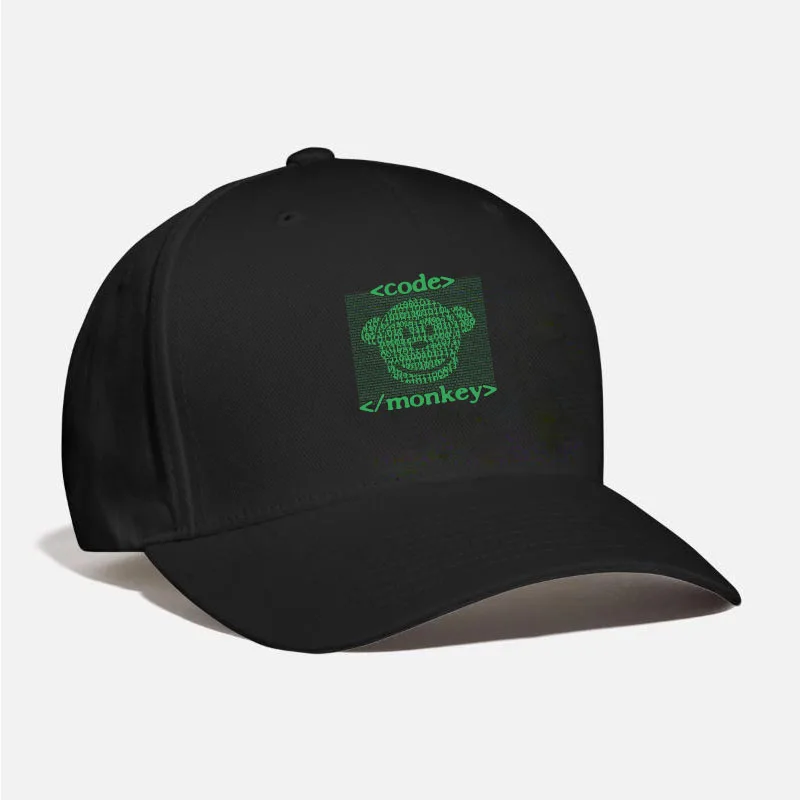 Code Monkey Computer Coding Programmer Coder Baseball Cap