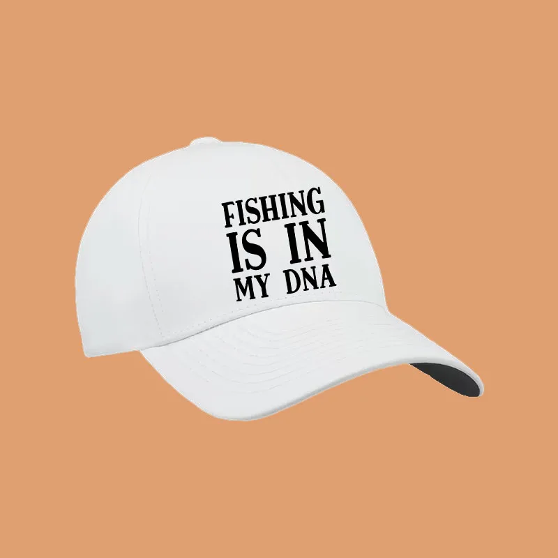 Fishing Is In My Dna Fishing Baseball Cap