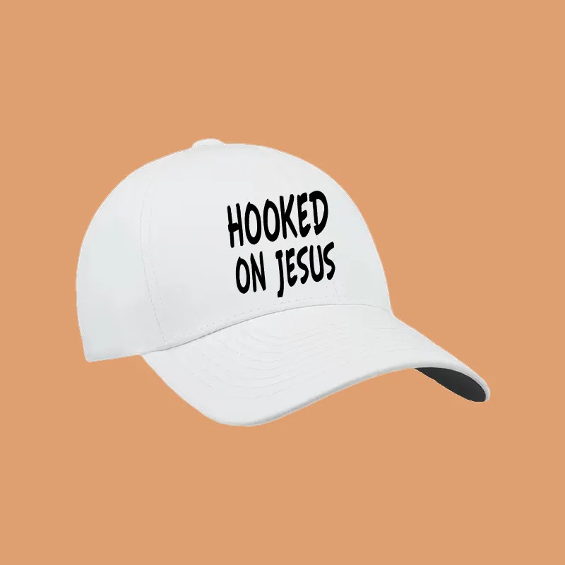 Hooked On Jesus Fishing Baseball Cap