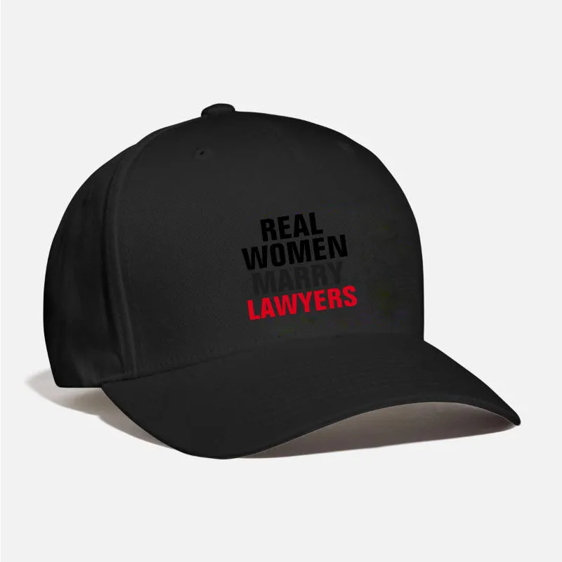 Real Women Marry Lawyers  Baseball Cap