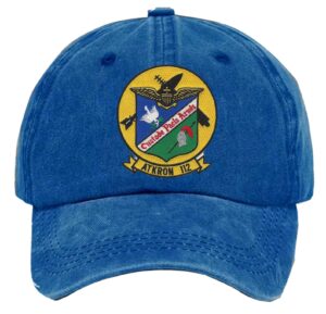 Va 112 Attack Squadron One One Two Embroidered Patch Washed Baseball Hat