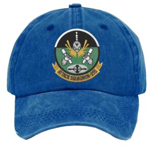 Va 215 Attack Squadron B Version Embroidered Patch Washed Baseball Hat