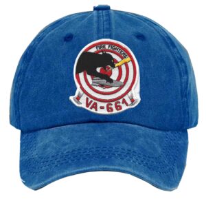 Va 661 Attack Reserve Squadron Six Six One Embroidered Patch Washed Baseball Hat