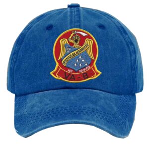 Va 8 Attack Squadron Embroidered Patch Washed Baseball Hat